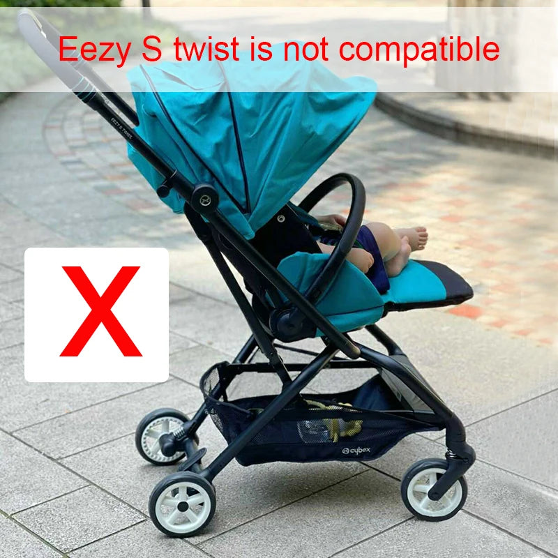 Pram Wheel For Cybex Eezy S/Twist +2 Buggy Baby Trolley Front Or Rear One With Bearings Stroller Parts Pushchair Accessories