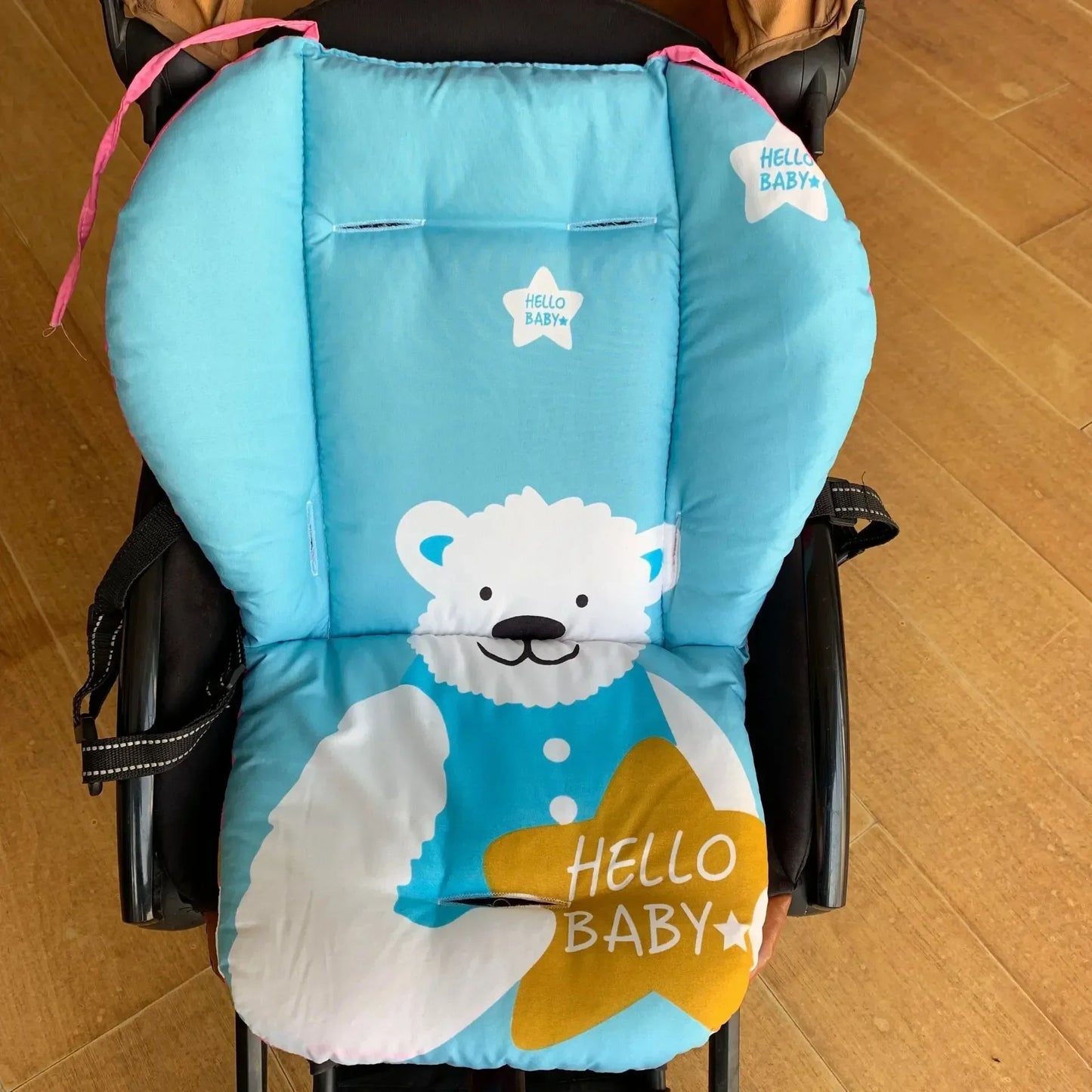 Baby Seat Cushion for Stroller Highchair Seats Feeding Dining Chair Soft Seat Pad Covers Mat Cartoon Animal Stroller Accessories