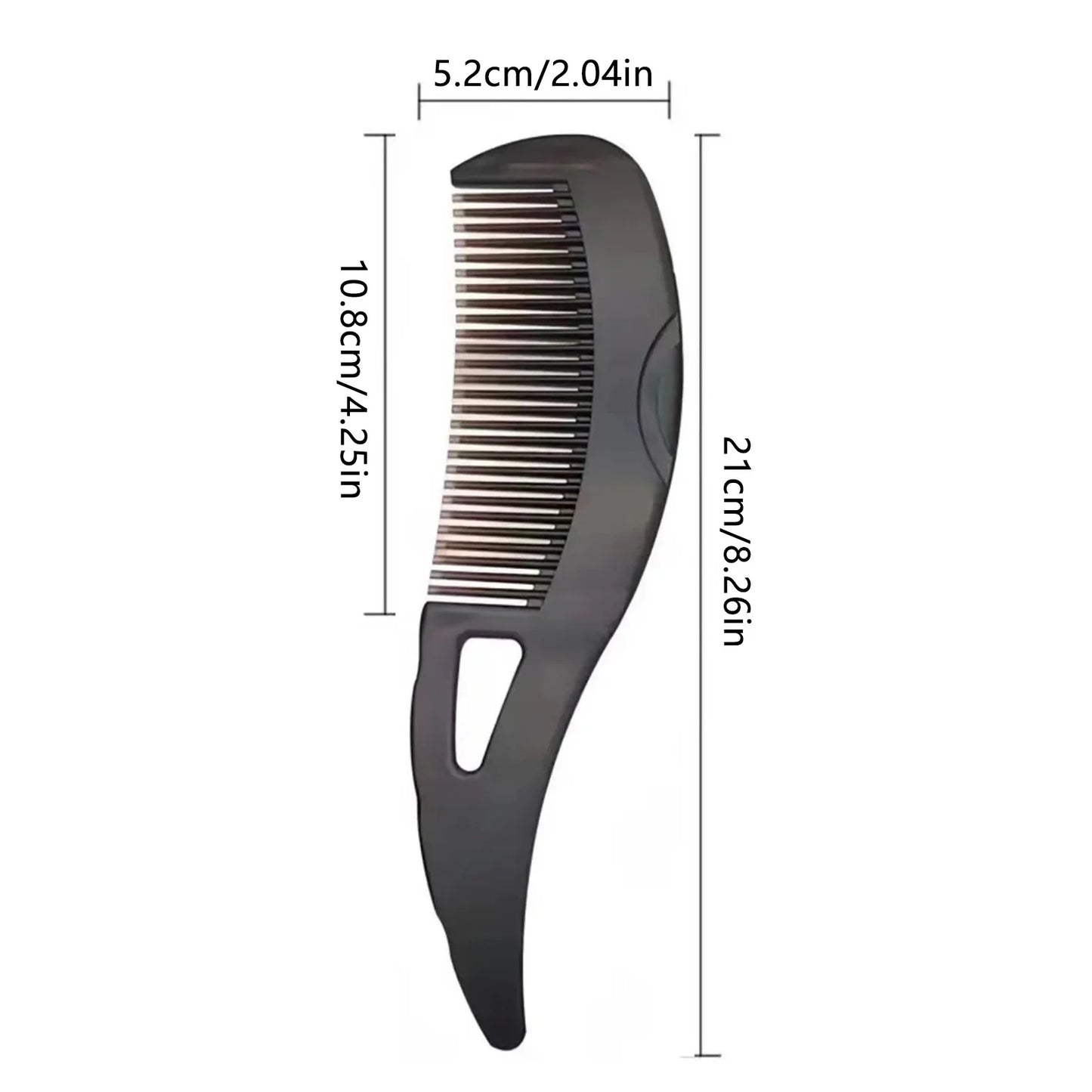 Anti-Static Dandruff-Removal Comb – Self-Cleaning Massage Brush for Salon Styling!"