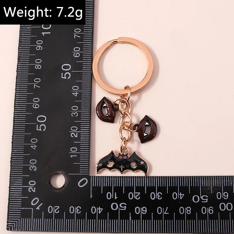 Lovely Colorful Heart Keychain Love Keyrings Valentine's Day Gift Key Chains for Women Girls Car Key Handbag Jewelry Accessories