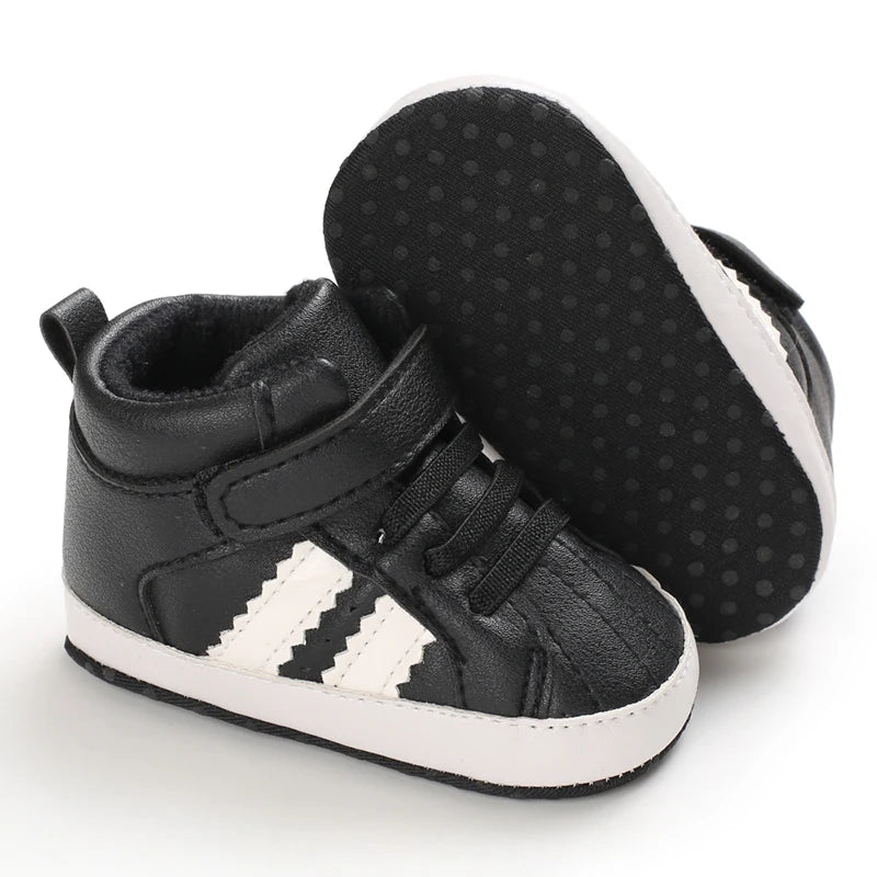 Baby Shoes Spring and Autumn 0-1 Year Old Boys and Girls Leisure Sports Soft Sole Baby Walking Shoes