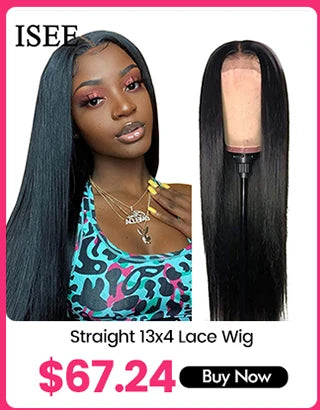 ISEE HAIR Peruvian Body Wave 13x4 Lace Frontal For Women  Cheap Human Hair Pre Bleached Knots Wig Full Lace Human Hair Wig