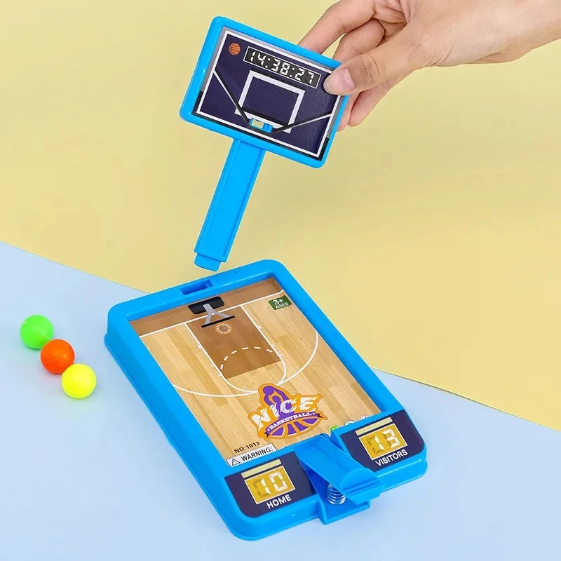 Kids Finger Basketball Game Desktop Toy Ball Mini Shooting Machine Indoor and Outdoor Interactive Games Educational Sport Toy