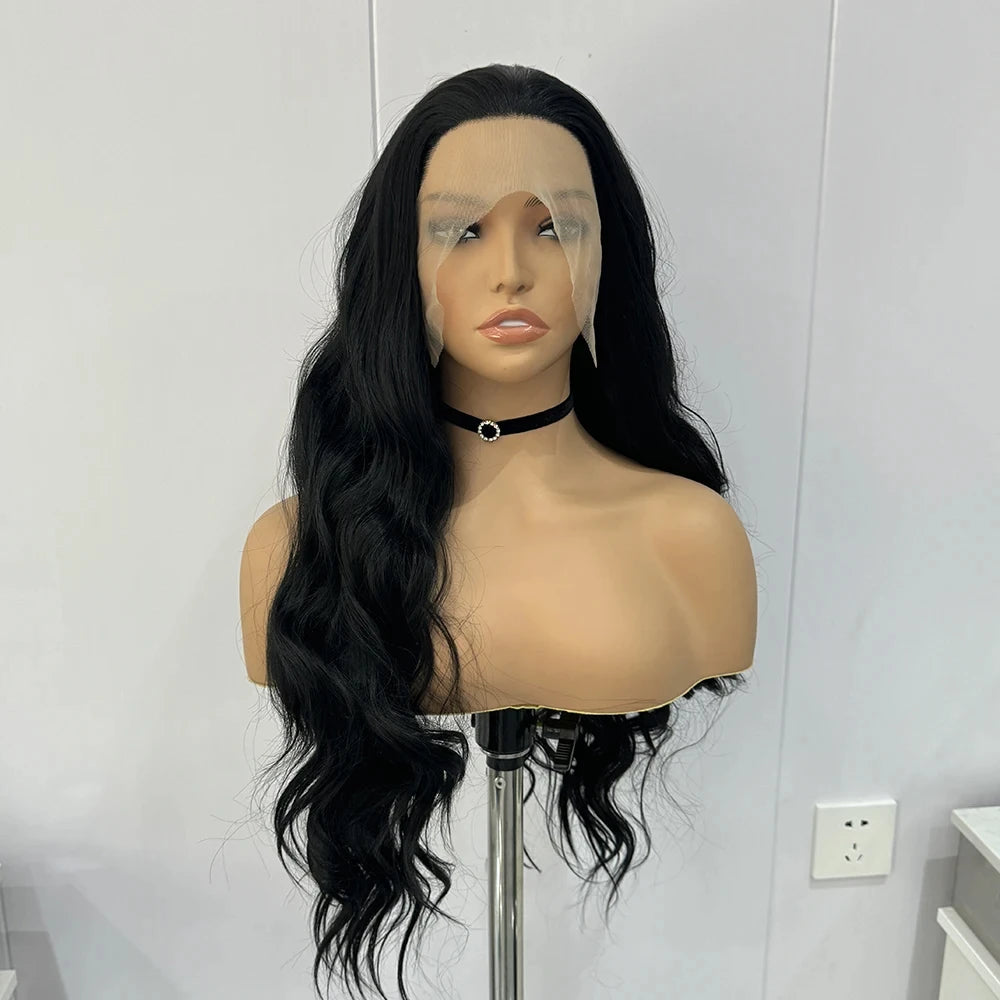 34 Inch Body Wave Wigs Human Hair 13x6 HD Lace Front Human Hair Wigs Brazilian Lace Frontal Wigs Pre Plucked For Black Women