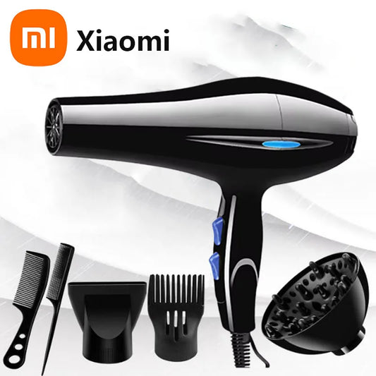 XIAOMI Hair Dryer Professional 1200W/2200W Gear Strong Power Blow Hair Dryer For Hairdressing Barber Salon Tool Hair Dryer Fan