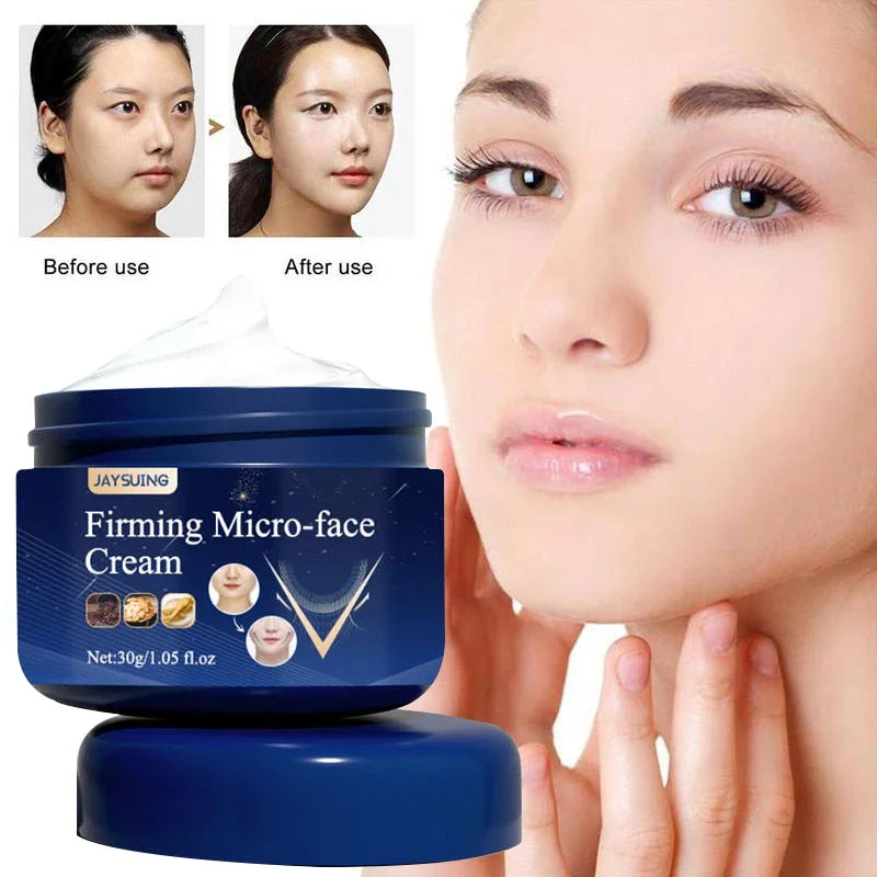 V-Shape Firming Face-lift Slimming Cream Removal Masseter Muscle Double Chin Face Fat Burning Anti-aging Products New