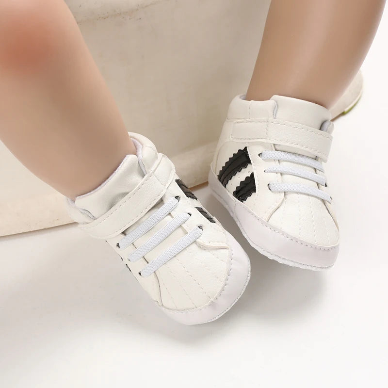 Baby Shoes Spring and Autumn 0-1 Year Old Boys and Girls Leisure Sports Soft Sole Baby Walking Shoes