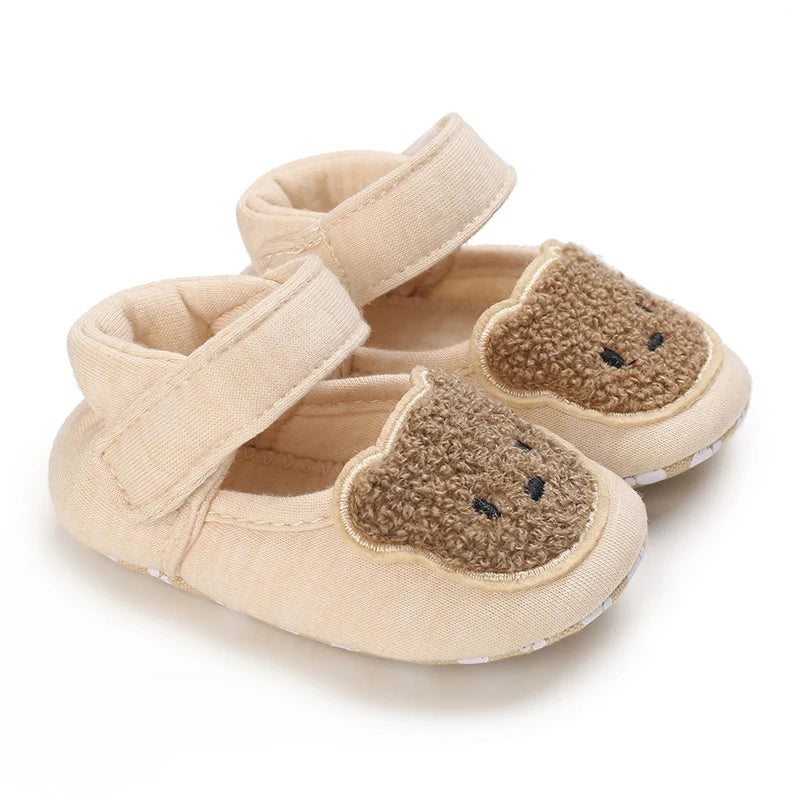 Newborn Baby Prewalker Girls Boys Casual Shoes Leather Non-Slip Soft-Sole Infant Toddler First Walkers 0-18M Baptism