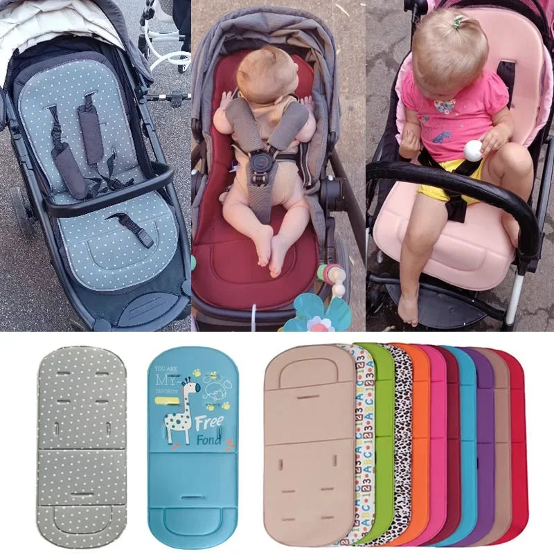 Baby Stroller Seat Cushion Kids Pushchair Car Cart High Chair Seat Trolley Soft Mattress Baby Stroller Cushion Pad Accessories