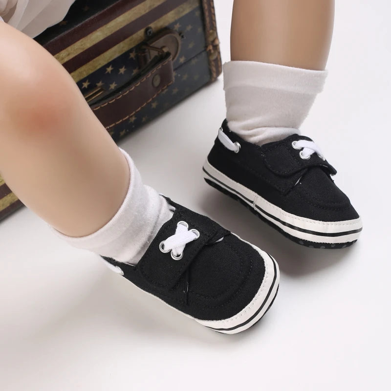 Newborn Baby Prewalker Girls Boys Casual Shoes Leather Non-Slip Soft-Sole Infant Toddler First Walkers 0-18M Baptism