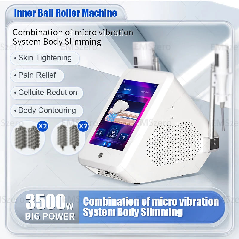 EMSzero Roller Body Sculpting Slimming Fat Burning Electromagnetic And Radio Frequency Gain Muscle Machine 15 Tesla 200HZ Salon