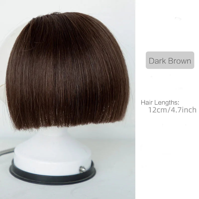 Synthetic bangs Fake Bangs Hair Piece Clip In Hair Bangs Hairpiece Clip In Hair Extensions