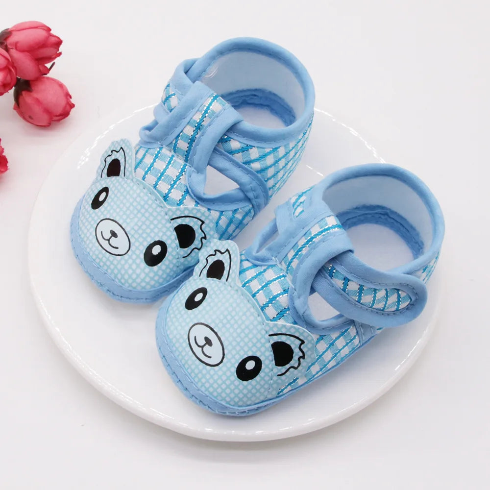 Baby Girl Shoes First Walkers Lace Floral Newborn Baby Shoes Princess Infant Toddler Baby Shoes for Boys Flats Soft Prewalkers