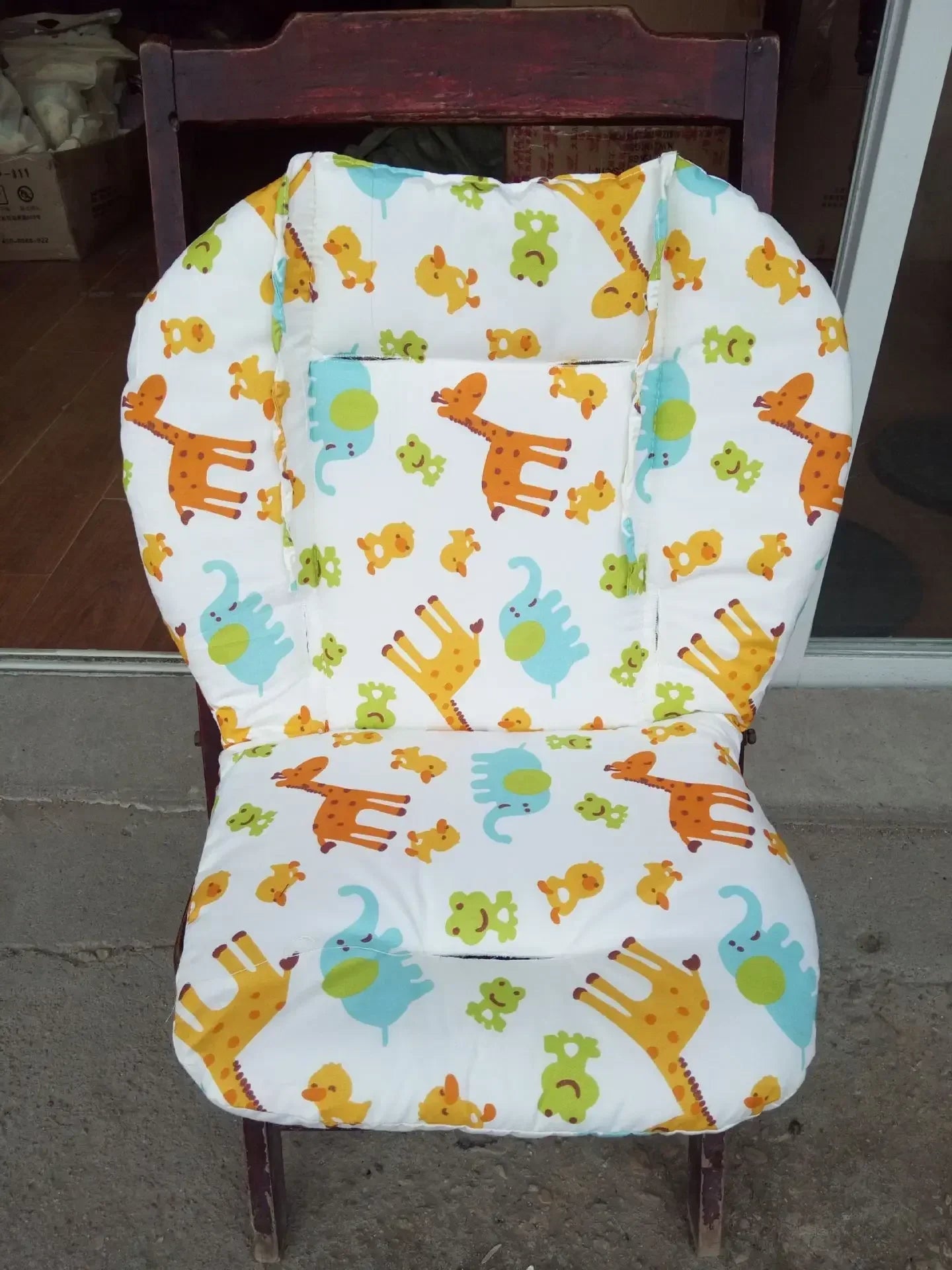 Baby Seat Cushion for Stroller Highchair Seats Feeding Dining Chair Soft Seat Pad Covers Mat Cartoon Animal Stroller Accessories