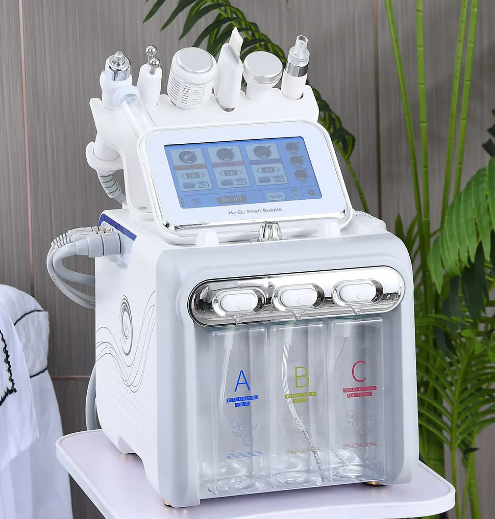 Professional Hydro Dermabrasion Machine Skincare Face Care Radiofrequency Facial Cleaning Hydra Beauty Small Bubble Machine