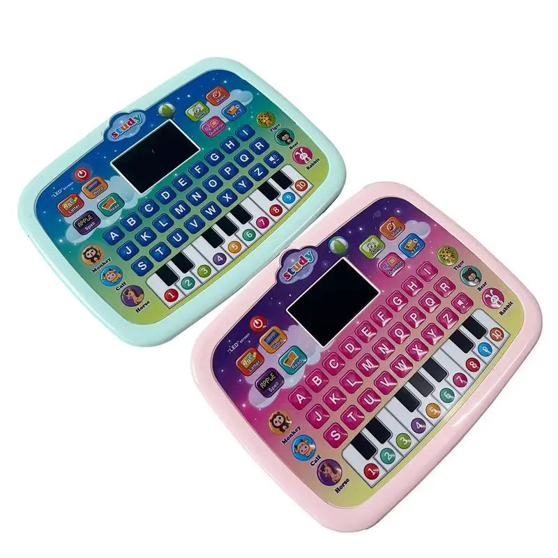 Kids Tablet Toy Smart Pad Educational Toys For Kids Baby Tablet Toy To Learn Alphabet Numbers Words For Toddlers Ages 1 To 4