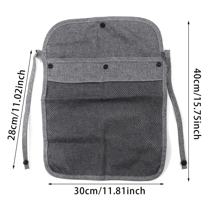 Baby Cart Hanging Bag Large-Capacity Double Pocket Storage Bags Baby Supplies Storage-Bag Multi-Function Mesh Design Storage Bag