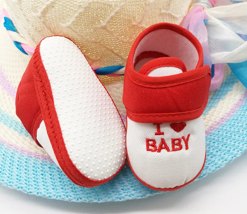 Baby Girl Shoes First Walkers Lace Floral Newborn Baby Shoes Princess Infant Toddler Baby Shoes for Boys Flats Soft Prewalkers