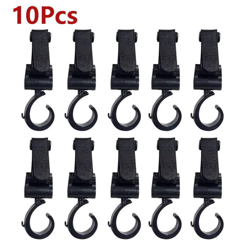 1/2/5/10PCS Pram Hook Baby Stroller Accessories Shopping Prop Multi Purpose Baby Stroller Hook Multi Purpose Shopping Pram Hook