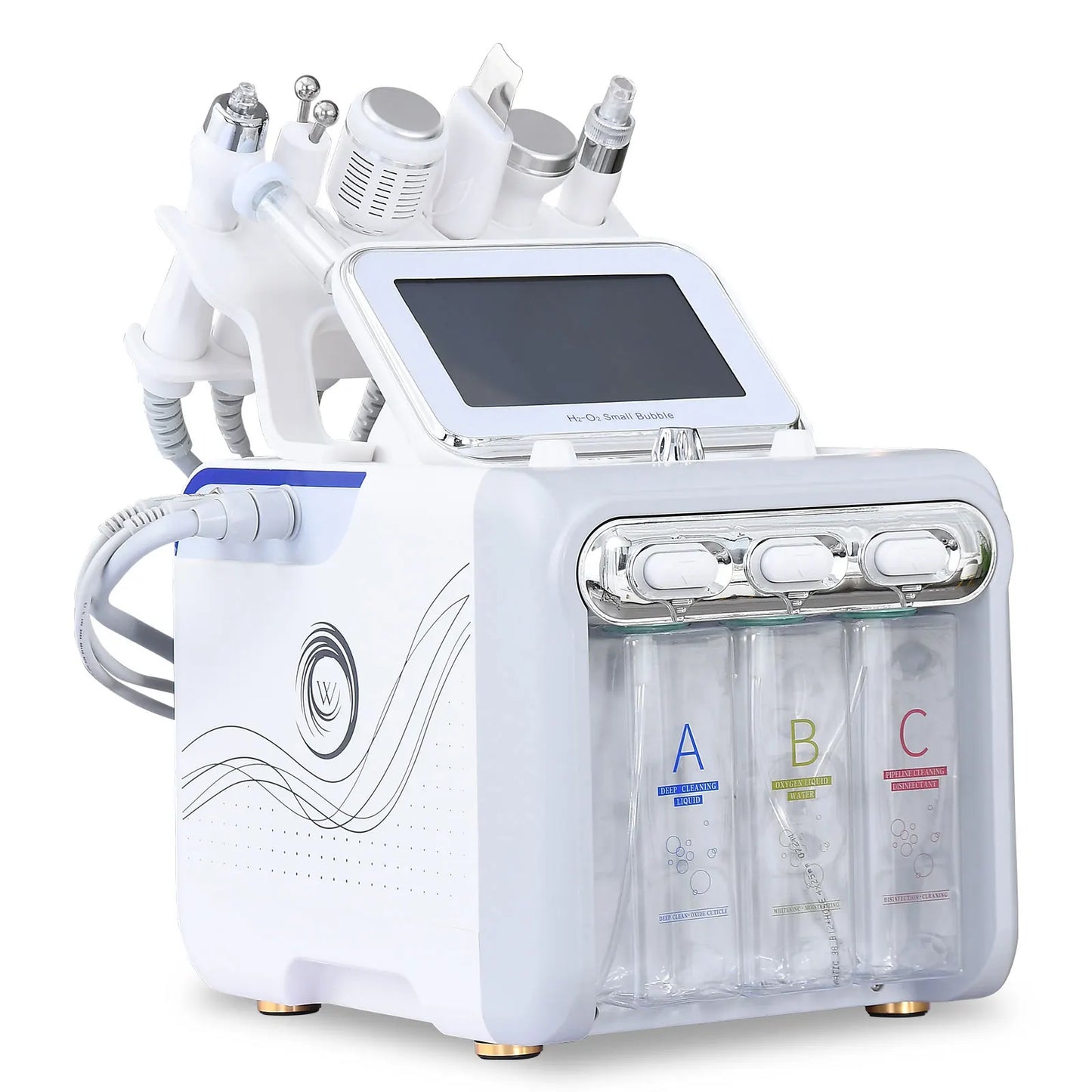 Professional Hydro Dermabrasion Machine Skincare Face Care Radiofrequency Facial Cleaning Hydra Beauty Small Bubble Machine