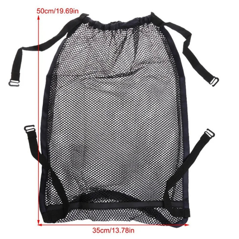 Baby Stroller Storage Mesh Bag, Baby Stroller Seat Mesh Bag, Large Capacity Diaper, Baby Bottle, Toy Storage, Hanging Bag