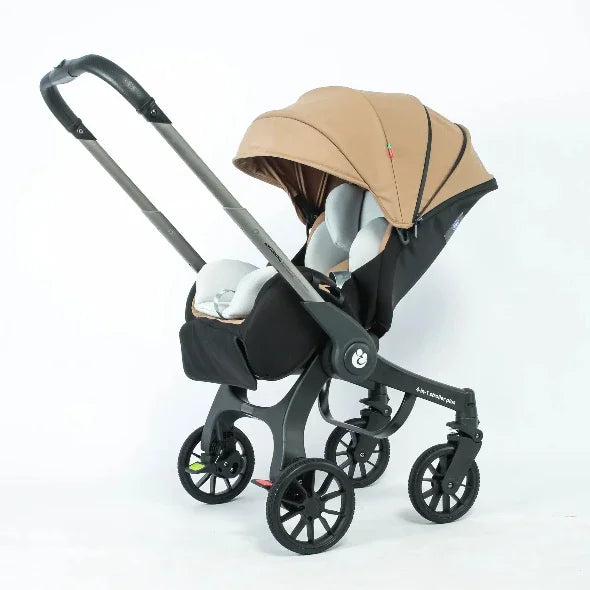 NEW 4 in1 baby stroller Multifunctional newborn baby carriage Foldable Basket type seat Lightweight Travel Pram car seat