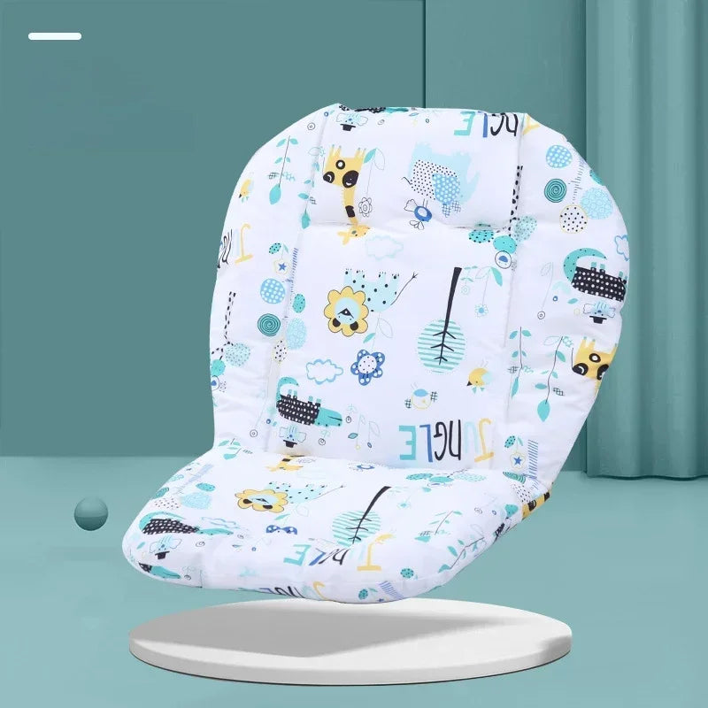 Baby Seat Cushion for Stroller Highchair Seats Feeding Dining Chair Soft Seat Pad Covers Mat Cartoon Animal Stroller Accessories