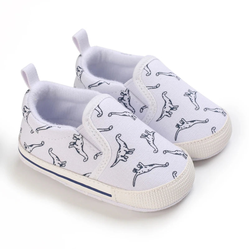 White Fashion Baby Shoes Casual Shoes For Boys And Girls Soft Bottom Baptism Shoes Sneakers For Freshmen Comfort First WalkShoes