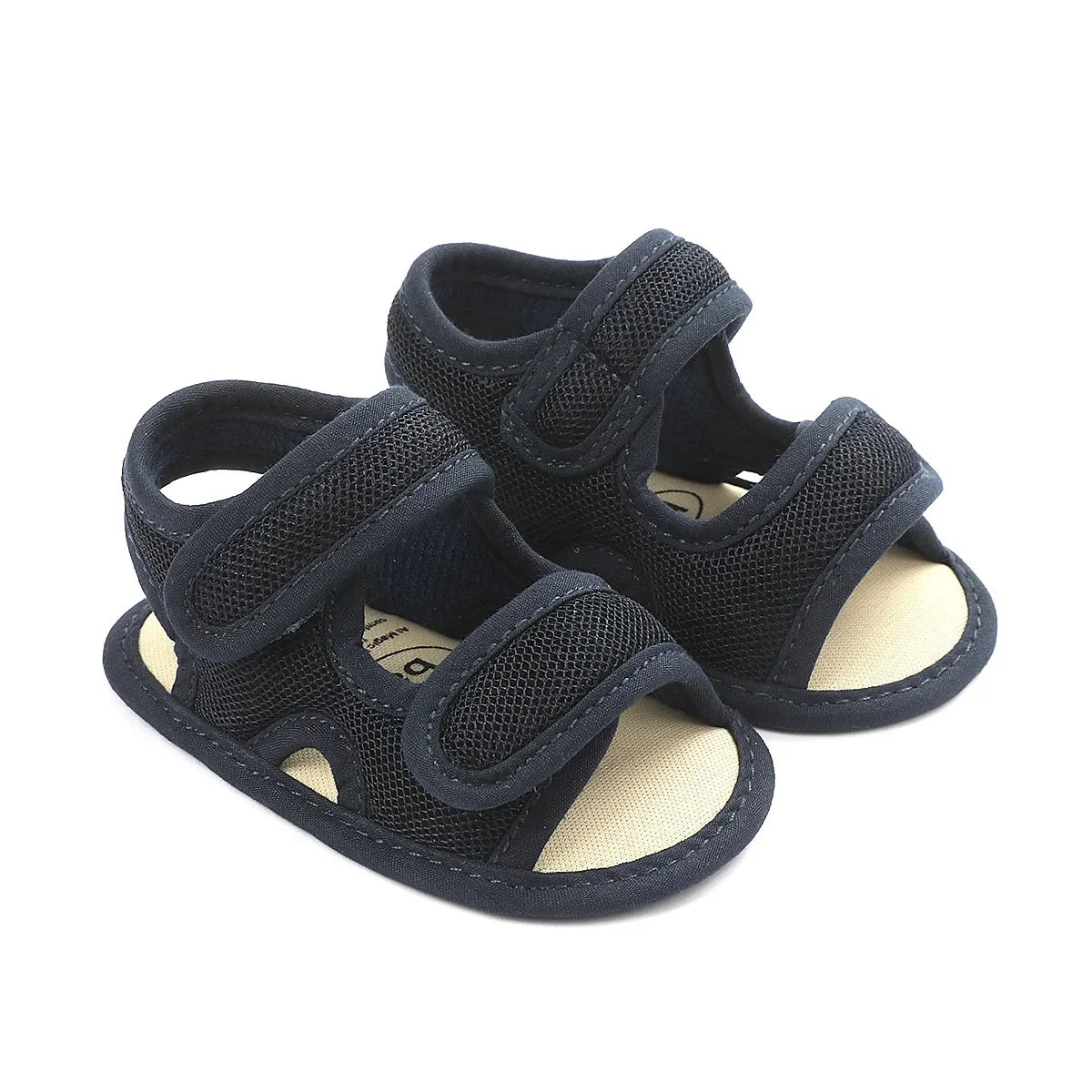 0-18 M Summer Unisex Toddler Sandals Baby Girl Shoes Solid Color Net Cloth Breathable Boys Baby Sandals Infant Girls Sandals