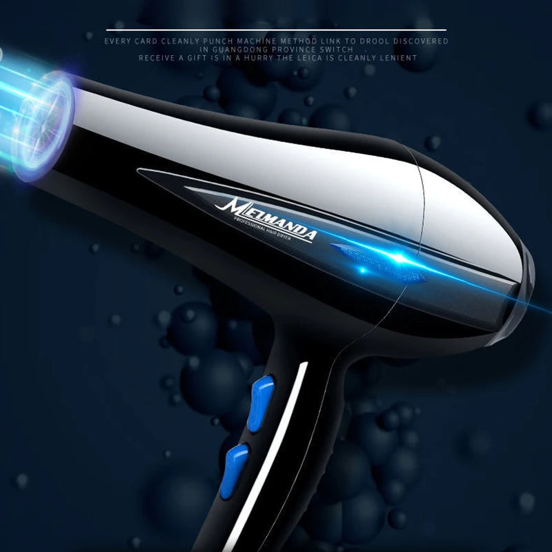 XIAOMI Hair Dryer Professional 1200W/2200W Gear Strong Power Blow Hair Dryer For Hairdressing Barber Salon Tool Hair Dryer Fan