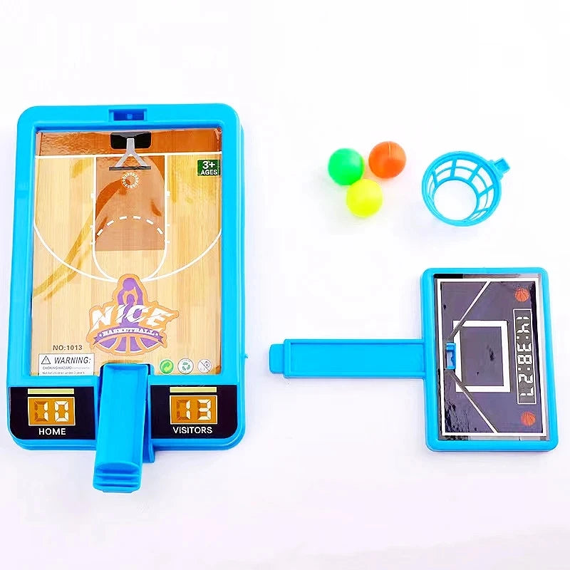 Kids Finger Basketball Game Desktop Toy Ball Mini Shooting Machine Indoor and Outdoor Interactive Games Educational Sport Toy