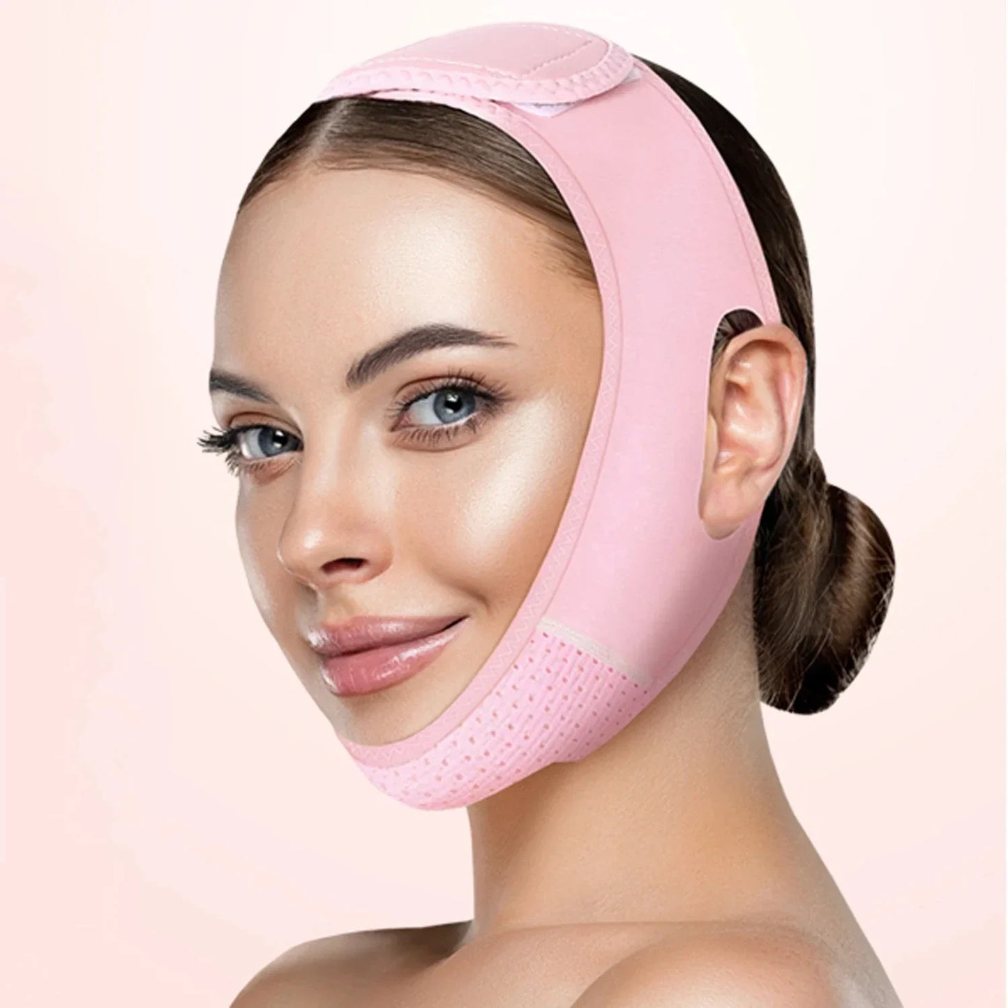 Breathable Face Slimming Bandage Women Chin Cheek Lift Up Belt V Line Face Shaper Facial Massage Strap Skin Care Beauty Tools