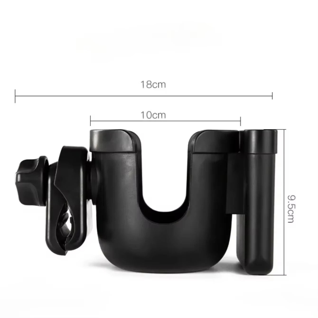 Pram Cup Holders Children's Stroller Bottle Holders Pram Bottle Holders Anti-Slip Design Pram Accessories Mobile Phone Holders