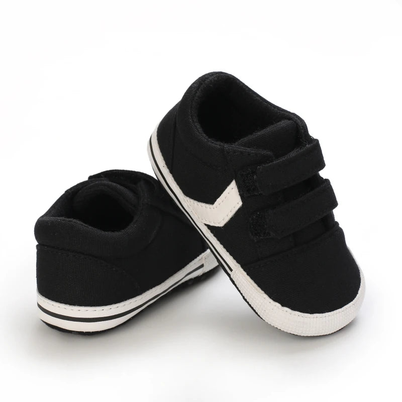 Newborn Baby Shoes Boys' and Girls' Infant Sports Shoes First Walker Classic Fashion Soft Sole Non slip Baby Walking Shoes