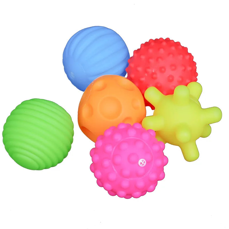 Baby Toy Ball Develop Baby's Tactile Senses Toy Touch Hand Toys Children Training Ball Massage Soft Kids Game Training Ball