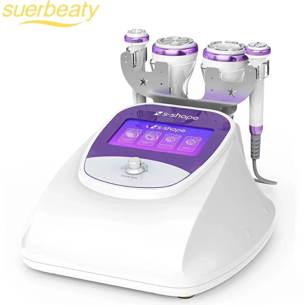 Shape Cavitation Machine 30K Radio Frequency EMS&EL Electroporation Skin Tightening Body Slimming Machine