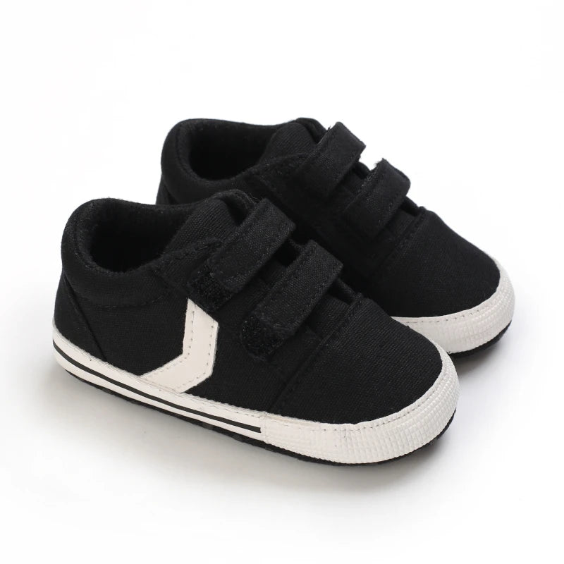 Newborn Baby Shoes Boys' and Girls' Infant Sports Shoes First Walker Classic Fashion Soft Sole Non slip Baby Walking Shoes