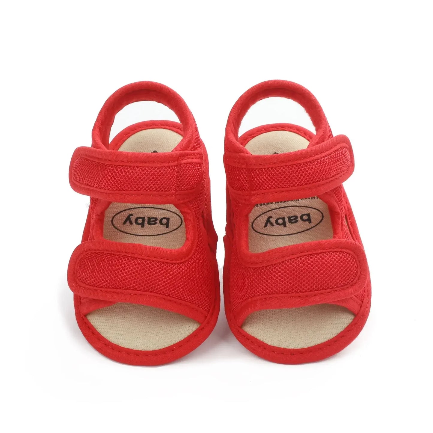 0-18 M Summer Unisex Toddler Sandals Baby Girl Shoes Solid Color Net Cloth Breathable Boys Baby Sandals Infant Girls Sandals