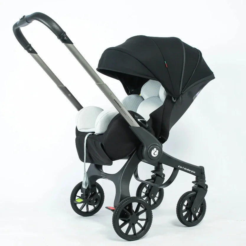 NEW 4 in1 baby stroller Multifunctional newborn baby carriage Foldable Basket type seat Lightweight Travel Pram car seat