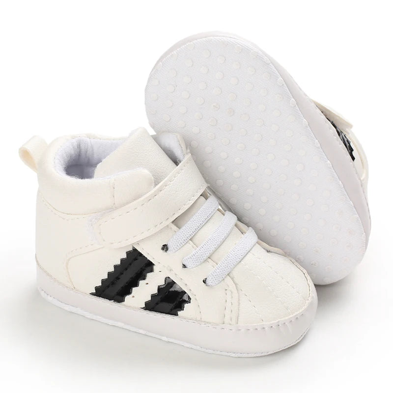 Baby Shoes Spring and Autumn 0-1 Year Old Boys and Girls Leisure Sports Soft Sole Baby Walking Shoes