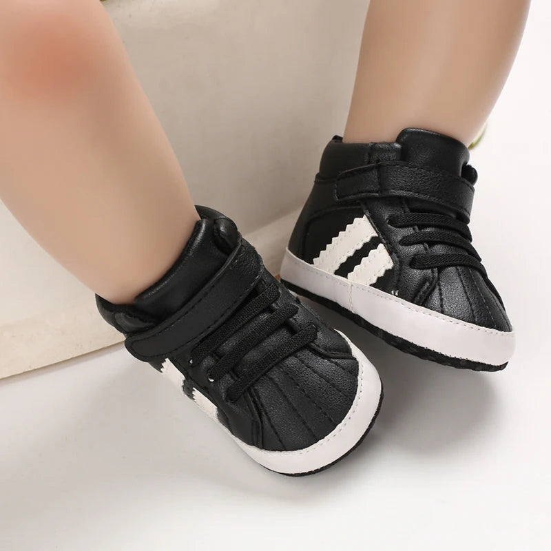 Baby Shoes Spring and Autumn 0-1 Year Old Boys and Girls Leisure Sports Soft Sole Baby Walking Shoes