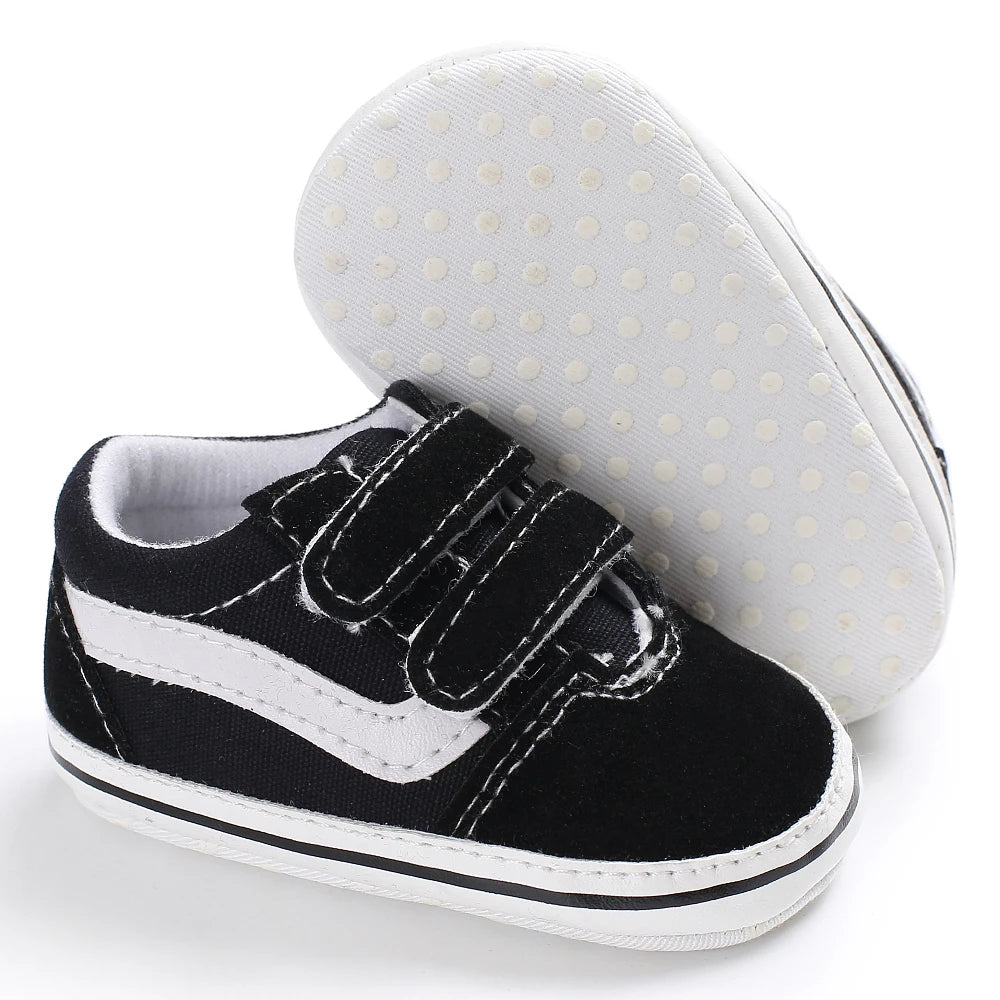 Newborn Baby Prewalker Girls Boys Casual Shoes Leather Non-Slip Soft-Sole Infant Toddler First Walkers 0-18M Baptism