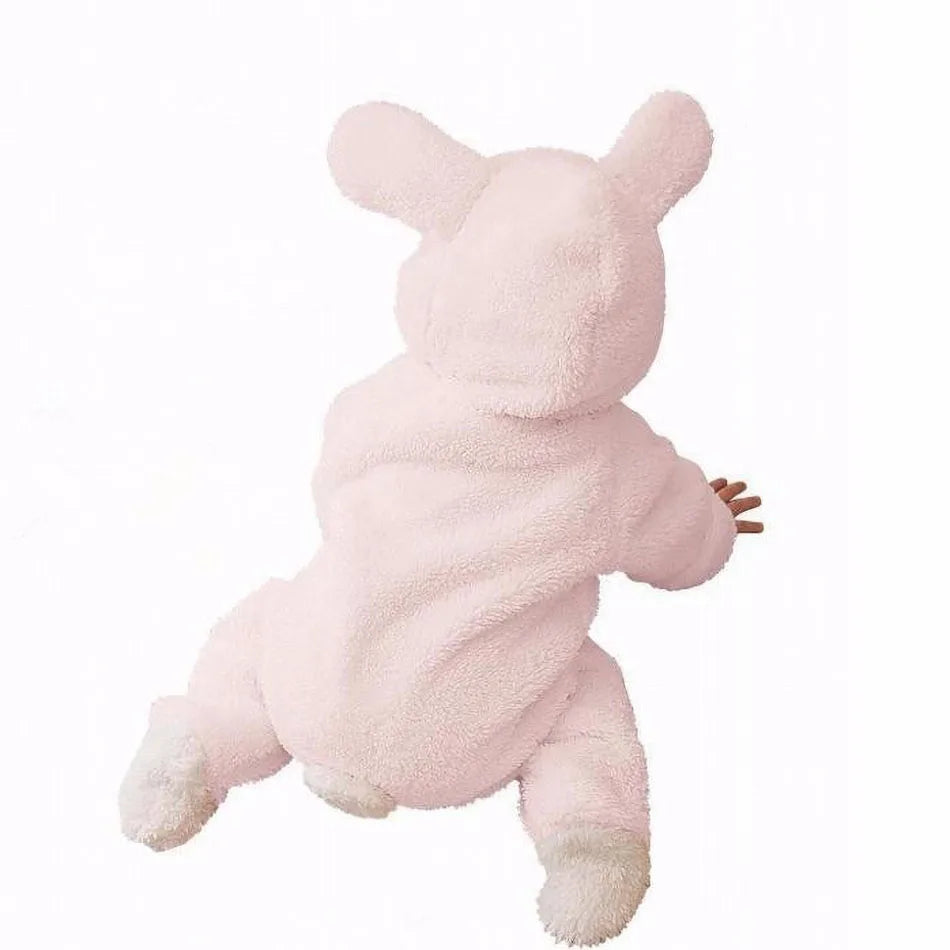 Autumn Winter Baby Rompers Baby Girl Boy Clothes Fleece Animal Bear Bunny Sheep Newborn Jumpsuits Infant Halloween Costume 0-12M