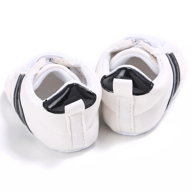 Newborn Baby Shoes Boys' and Girls' Infant Sports Shoes First Walker Classic Fashion Soft Sole Non slip Baby Walking Shoes