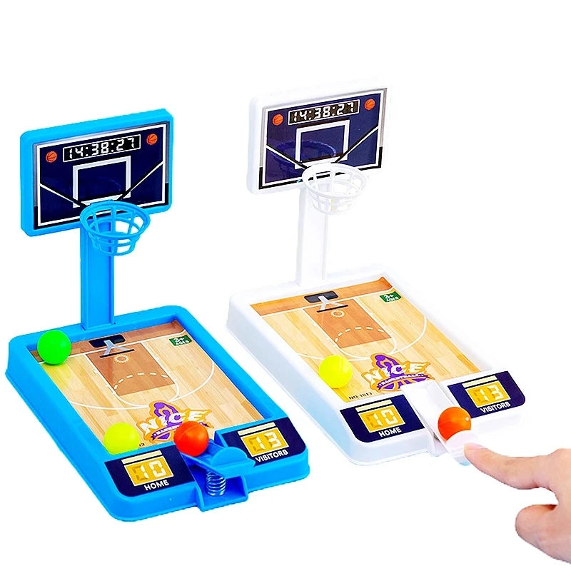 Kids Finger Basketball Game Desktop Toy Ball Mini Shooting Machine Indoor and Outdoor Interactive Games Educational Sport Toy