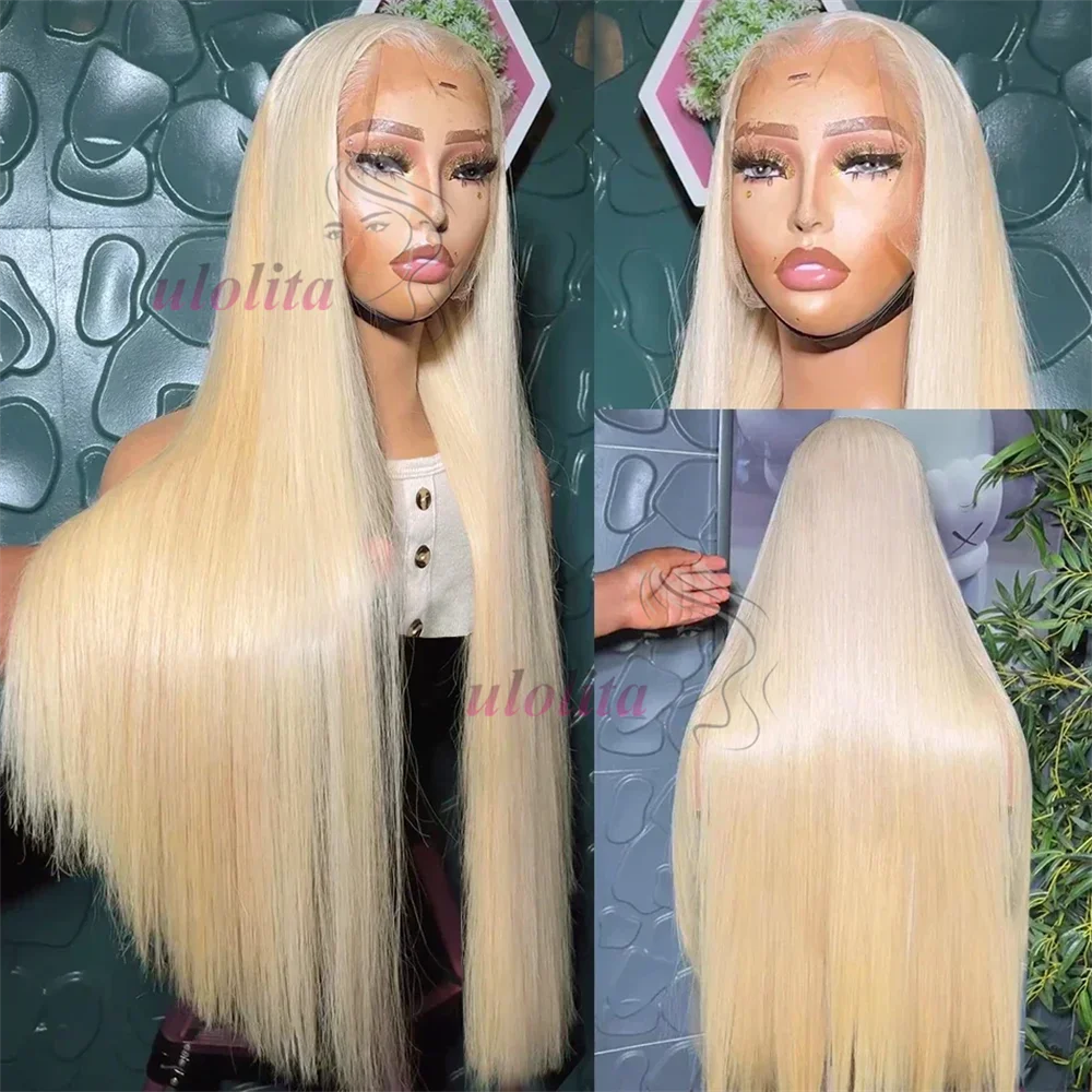 Full Lace Human Hair Wig 613 full lace Straight HD Transparent Lace Wigs For Black Women 360 peruvian full lace straight wigs