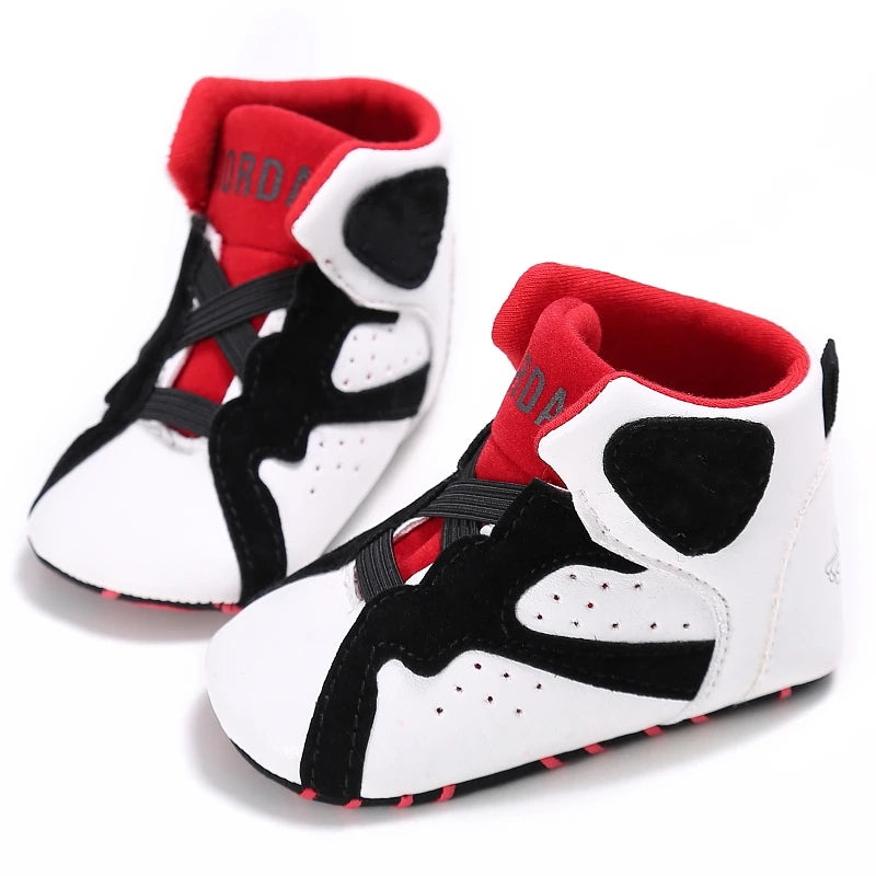 Baby Sports Sneakers Newborn Baby Boys Girls Print First Walkers Shoes Infant Toddler Anti-slip Baby Shoes Pre-walkers