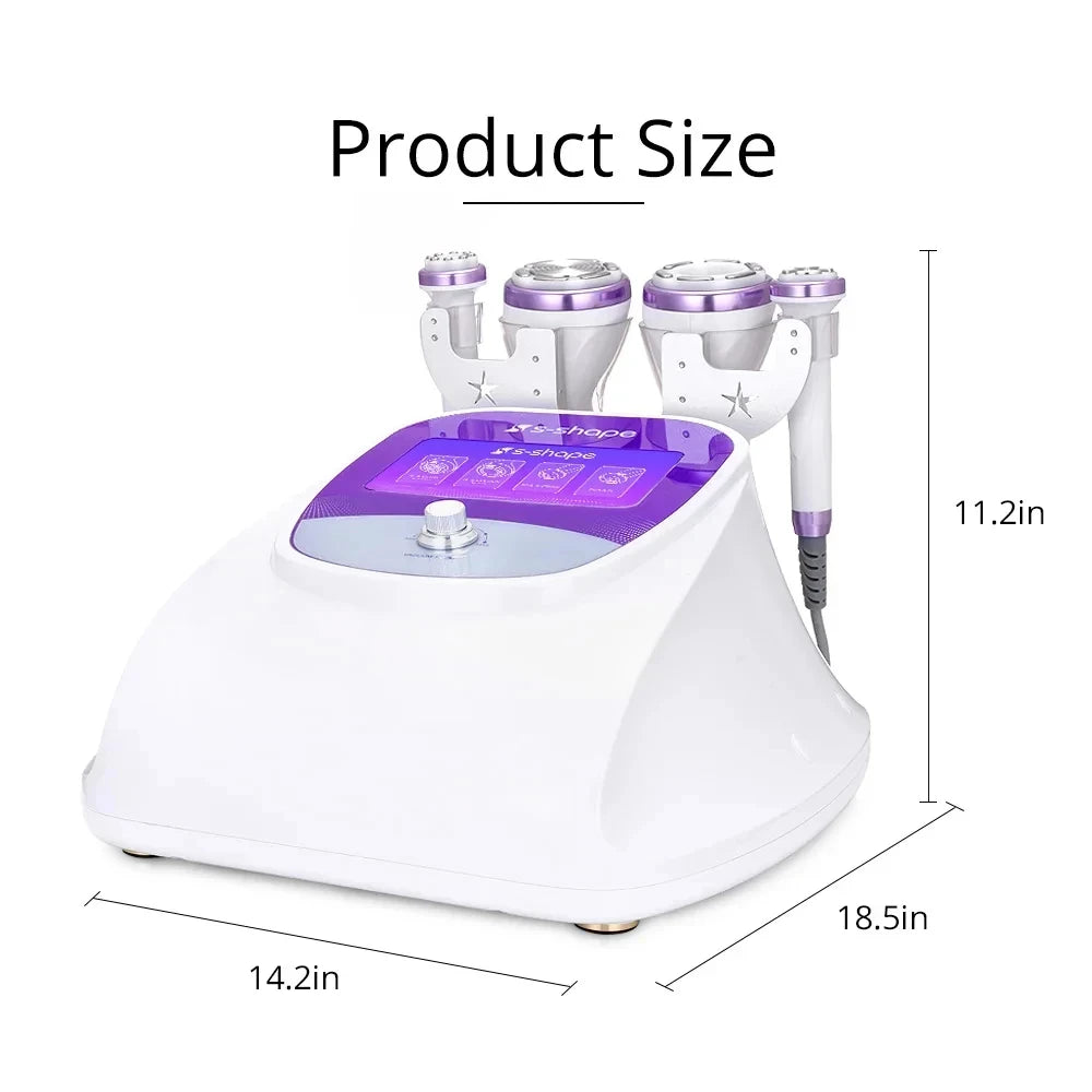 Shape Cavitation Machine 30K Radio Frequency EMS&EL Electroporation Skin Tightening Body Slimming Machine